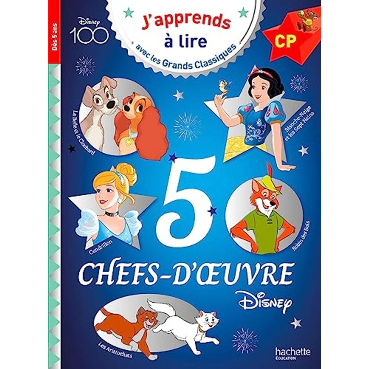 Albertin, Isabelle | Disney - 5 chefs-d'oeuvre de Disney, Niveau CP | Livre d'occasion