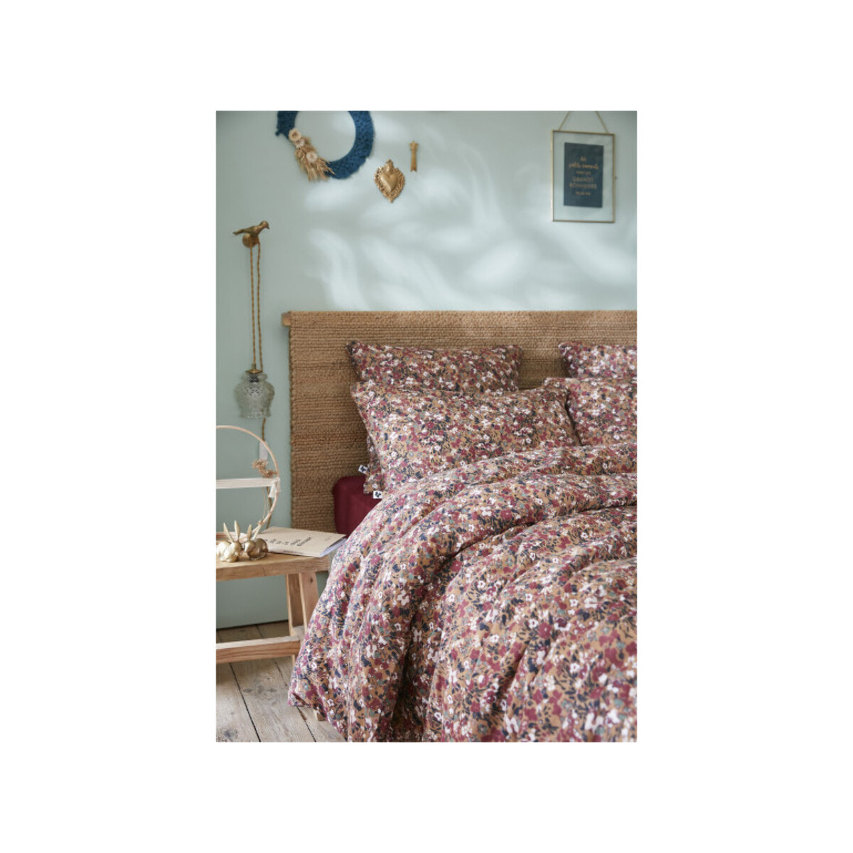 Lot 2 Taies d'oreiller en gaze de coton 60 x 60 cm - CAPUCINE