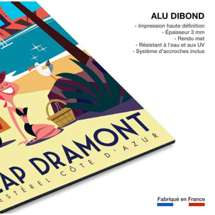 Tableau cap dramont Tableau alu Dibond