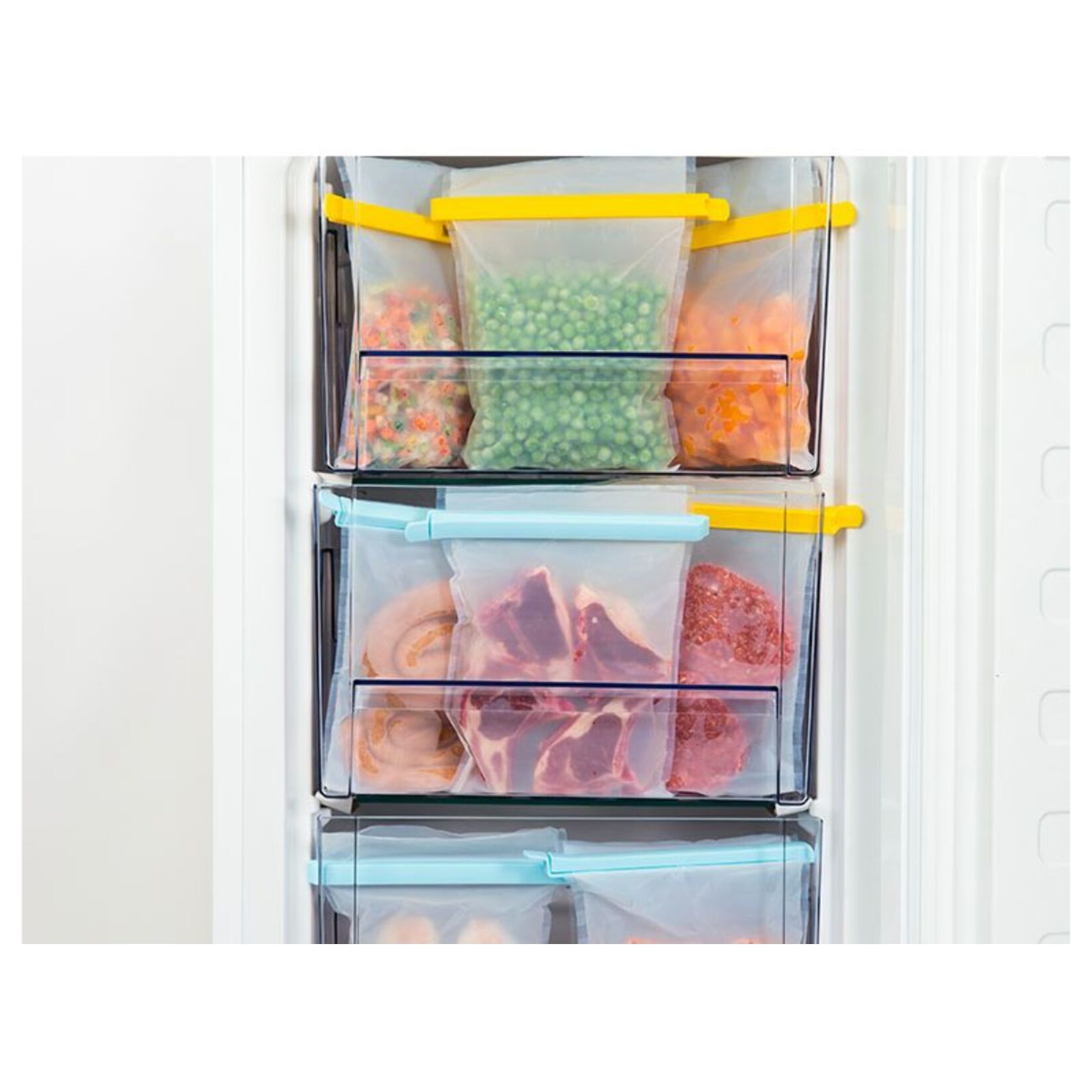 SET NOSTIK 4 SACS CONGELATION + CLIPS