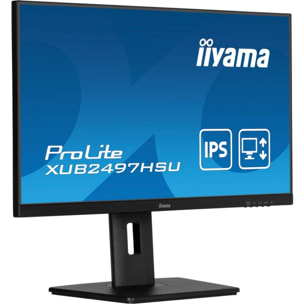Ecran PC IIYAMA PROLITE XUB2497HSN-B2 24'' Plat IPS