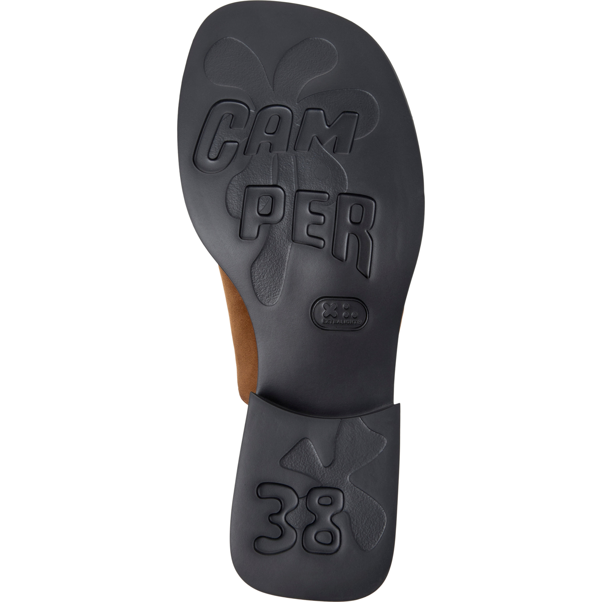 Sandalias - CAMPER Dana Twins - Marron - Cuero nobuk