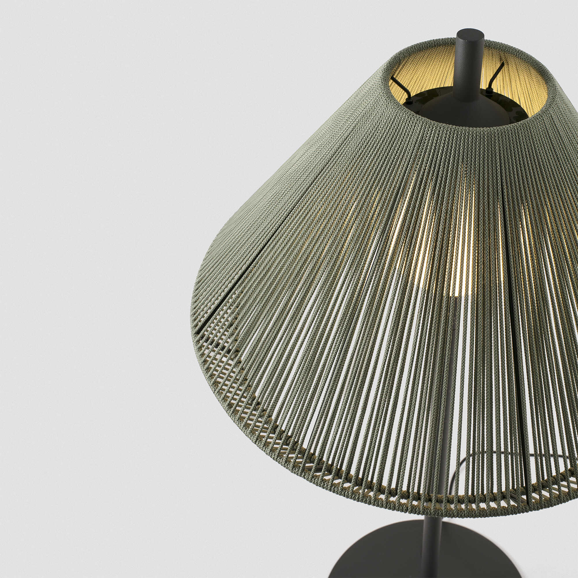 SAIGON OUT C70 Lampadaire vert olive