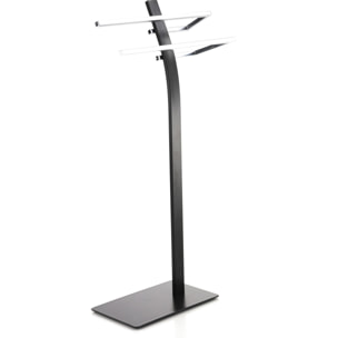 Porte-serviettes Tomasucci SAYO, en acier, 40 × 20 × 85 cm