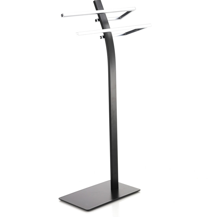 Porte-serviettes Tomasucci SAYO, en acier, 40 × 20 × 85 cm