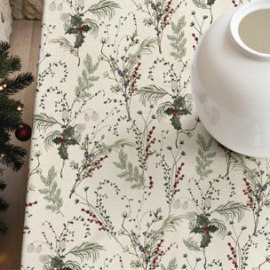Nappe en résine Anti-tâches Christmas Muerdago 2