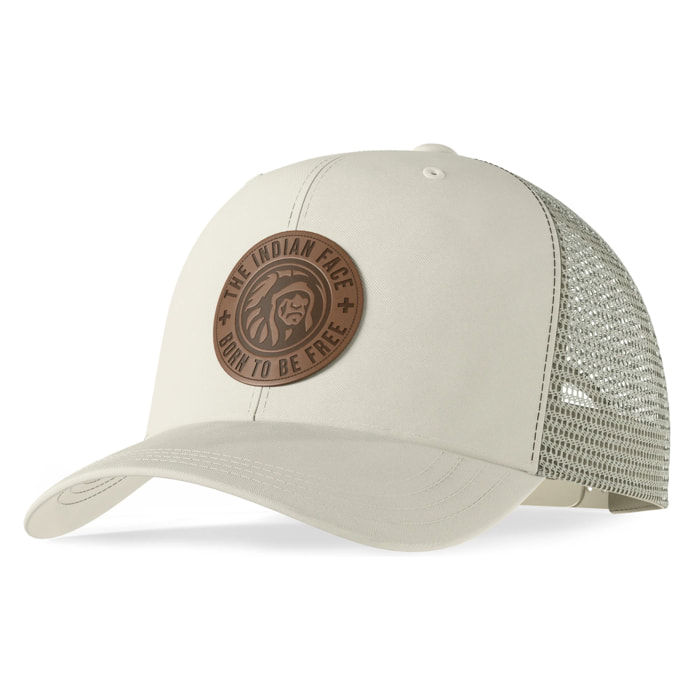 Gorras The Indian Face Born to be Free Beige