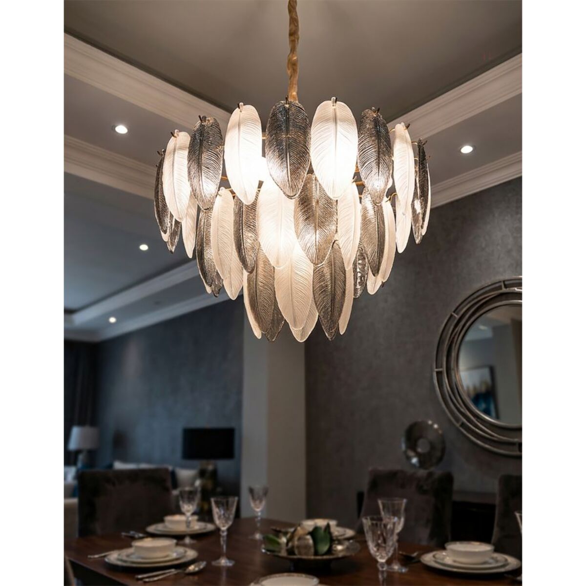 LAMPADARIO LEAFY CM Ø 60X40-87