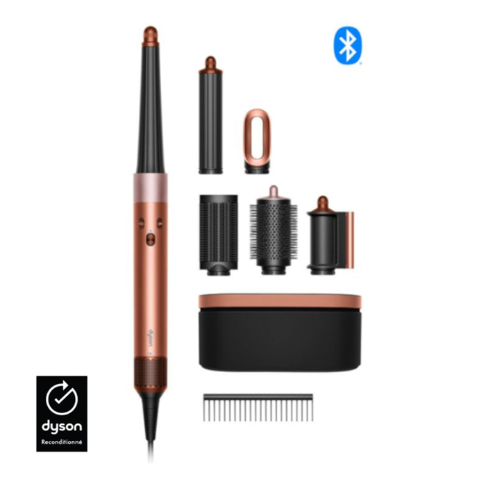 Multi-styler Dyson Airwrap i.d.™ - cheveux raides à ondulés (Soie ambrée) - Reconditionné