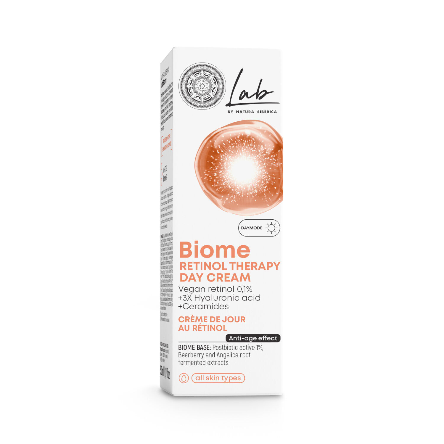 LAB BIOME - Crème de jour au Rétinol, 50ml