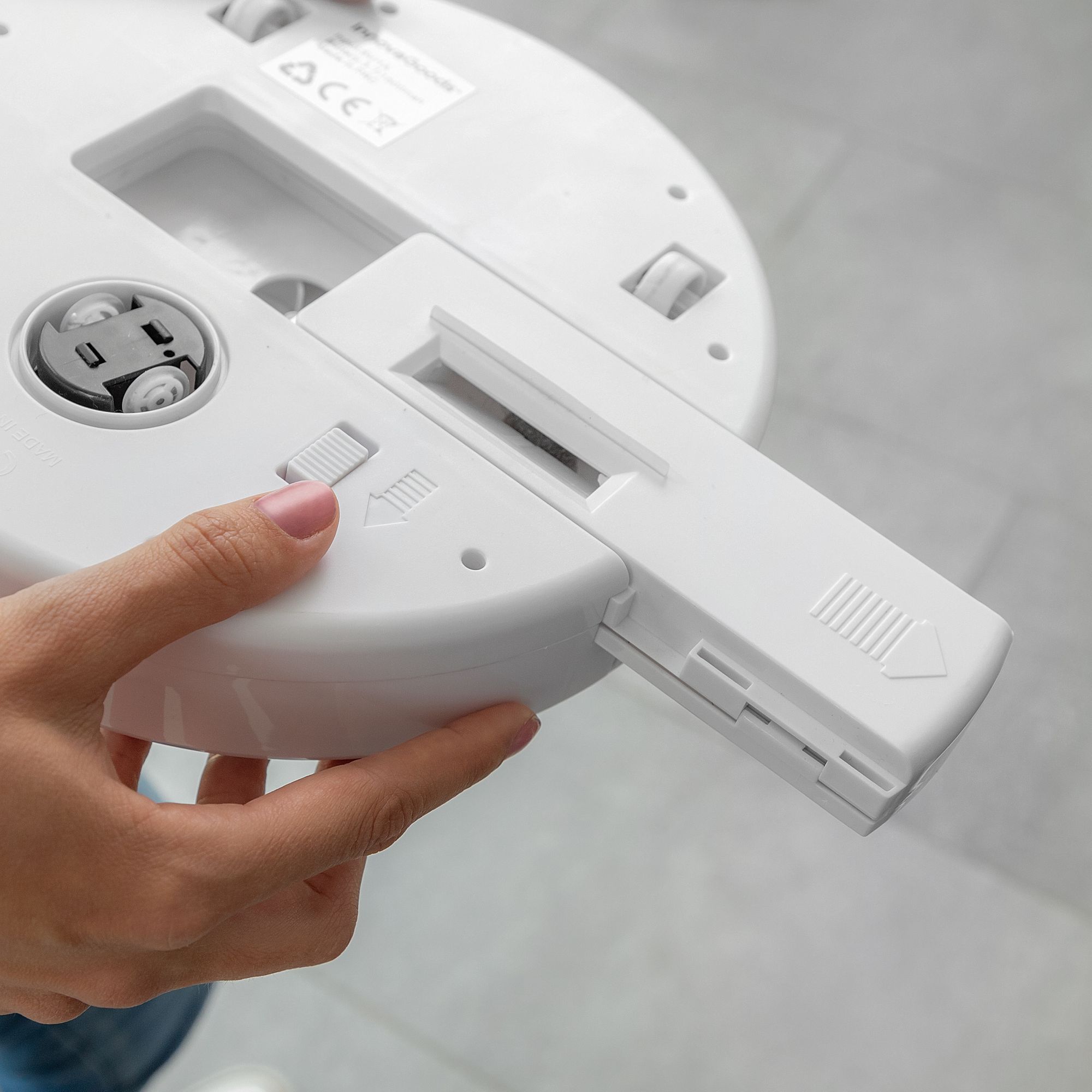 Innovagoods Aspirapolvere robot intelligente - bianco - ø22,5x7 cm