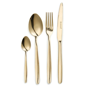 Ménagère 24 pièces - "Cléa champagne"