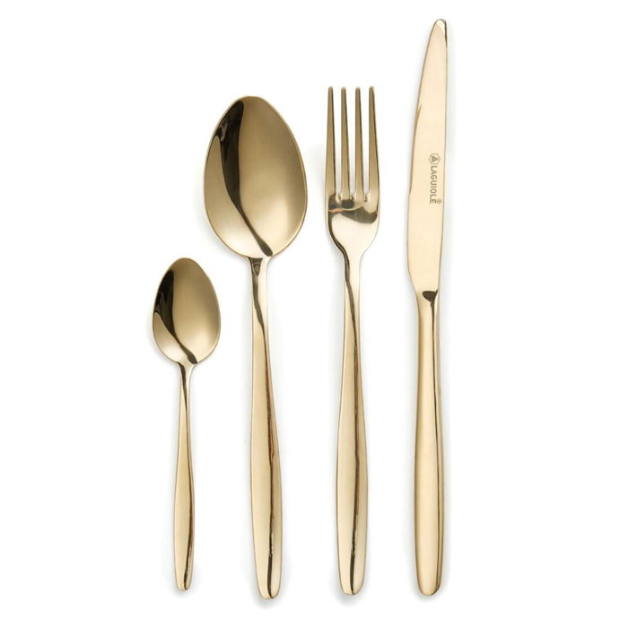 Ménagère 24 pièces - "Cléa champagne"