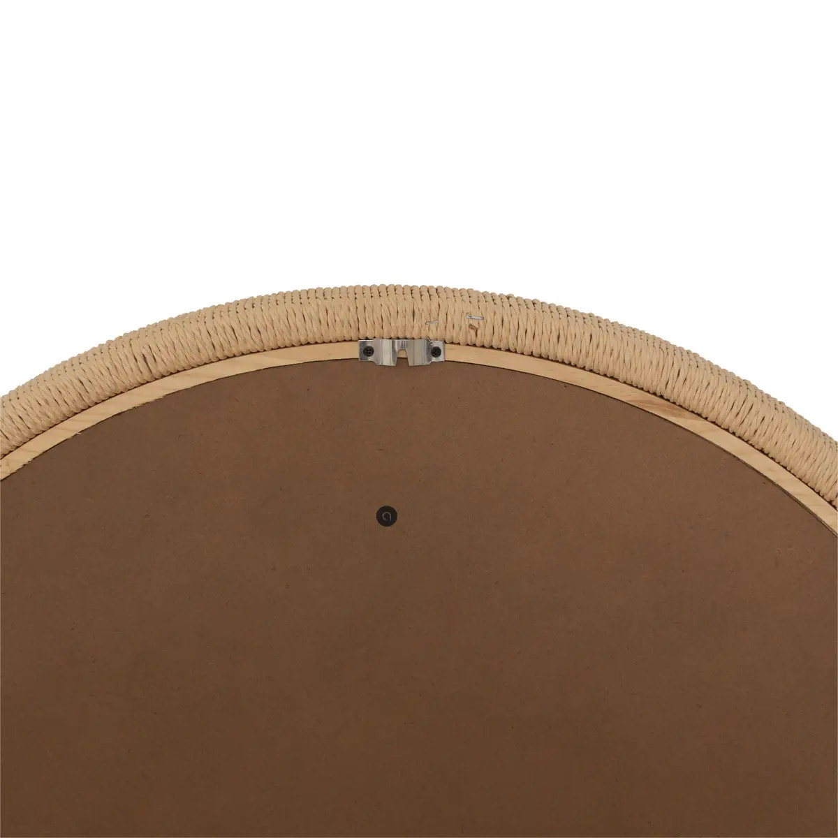 Miroir Laia D81,5cm marron caramel