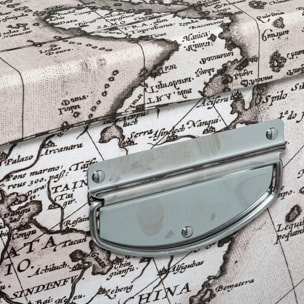 6 Boites Coins Métal Indonésie