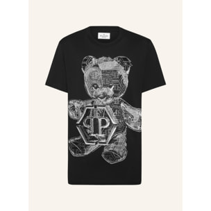 PHILIPP PLEIN Camiseta de cuello redondo y manga corta TEDDY