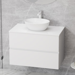 Ensemble de salle de bain MONO Alday, 80cm, Blanc