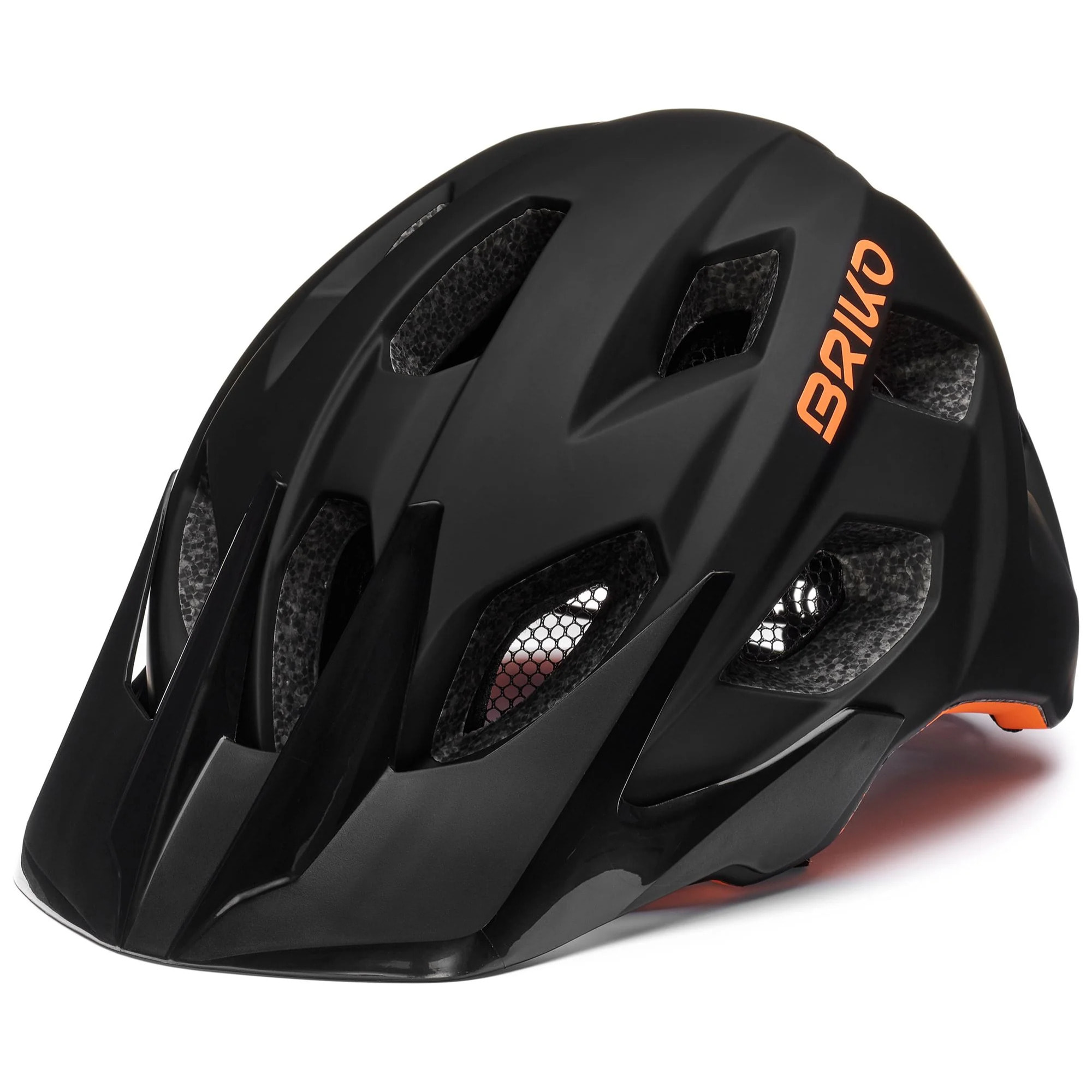 Caschi Briko Uomo Donna Nero AKAN