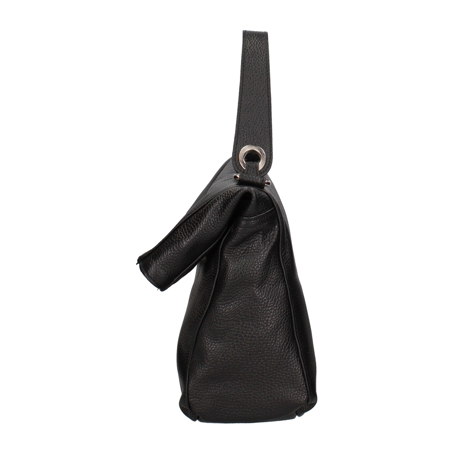 Borsa a spalla convertibile in zaino da donna In Vera pelle Made in Italy 34x21x12 cm