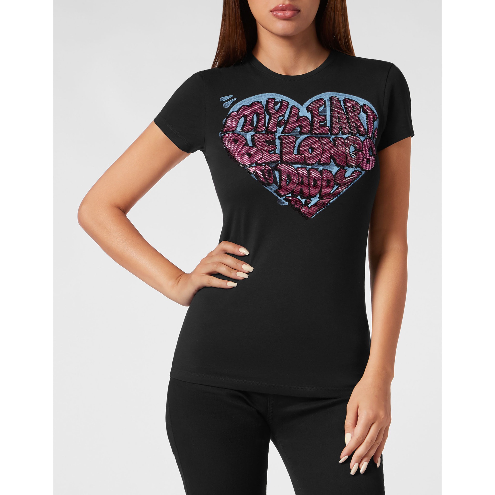 PHILIPP PLEIN Camiseta de cuello redondo