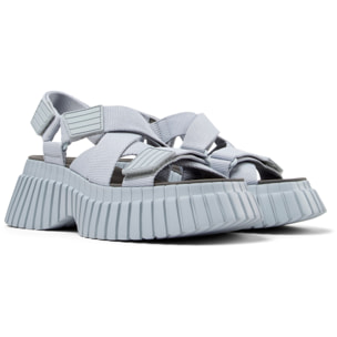 Sandalias - CAMPER BCN - Gris - Textil técnico (poliéster reciclado)