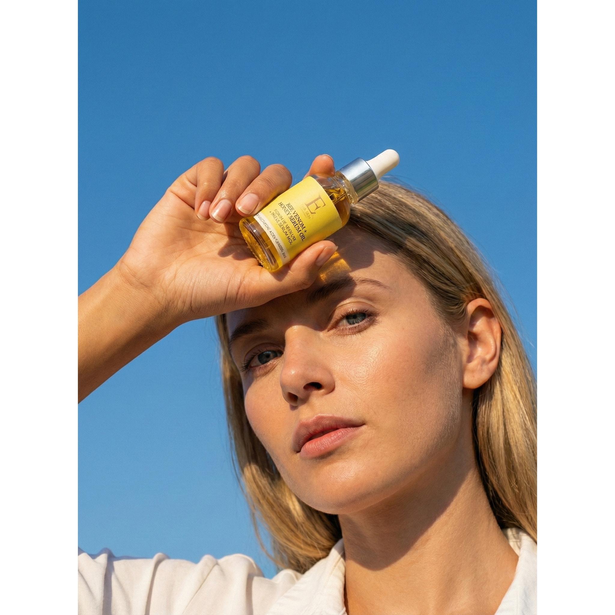 Aceite de suero de veneno de abeja + miel de Manuka
