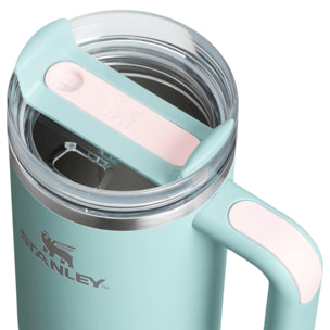 Botella de agua Isotermica - 0,89L - QUENCHER® H2.O FLOWSTATE™ TUMBLER - Seafoam Pink
