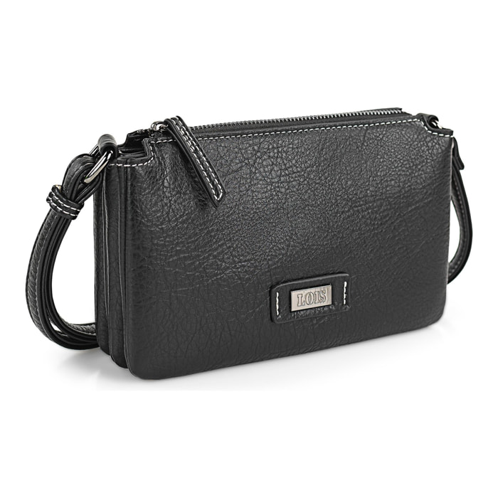 Bolso Bandolera Mujer Sint/Pu Lois Keith Negro