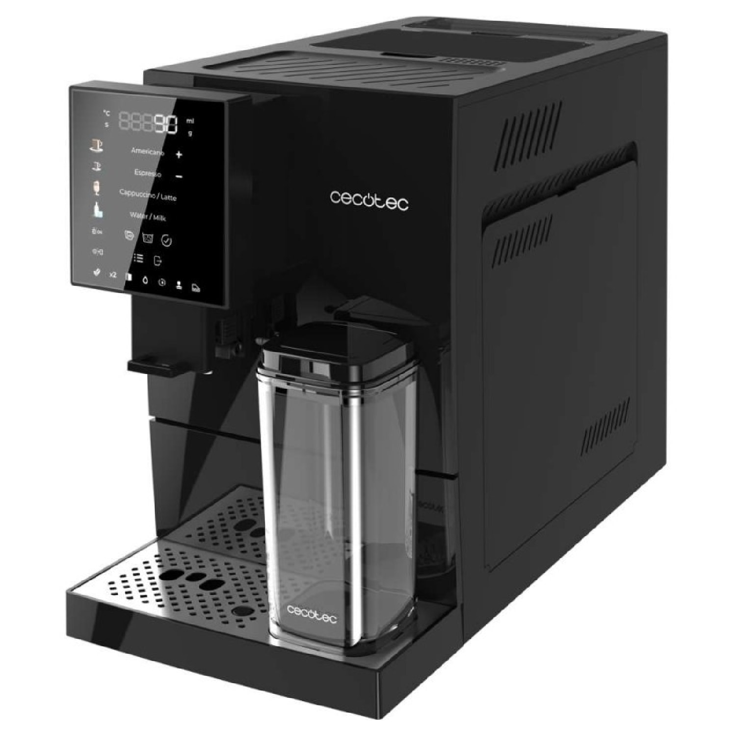 Cecotec Cafetera Superautomática Cremmaet Compactccino Black