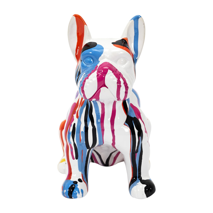 Bulldog Ceramique Coulures 20cm