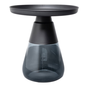 Table d'appoint Bottiglia 50cm noire Kare Design