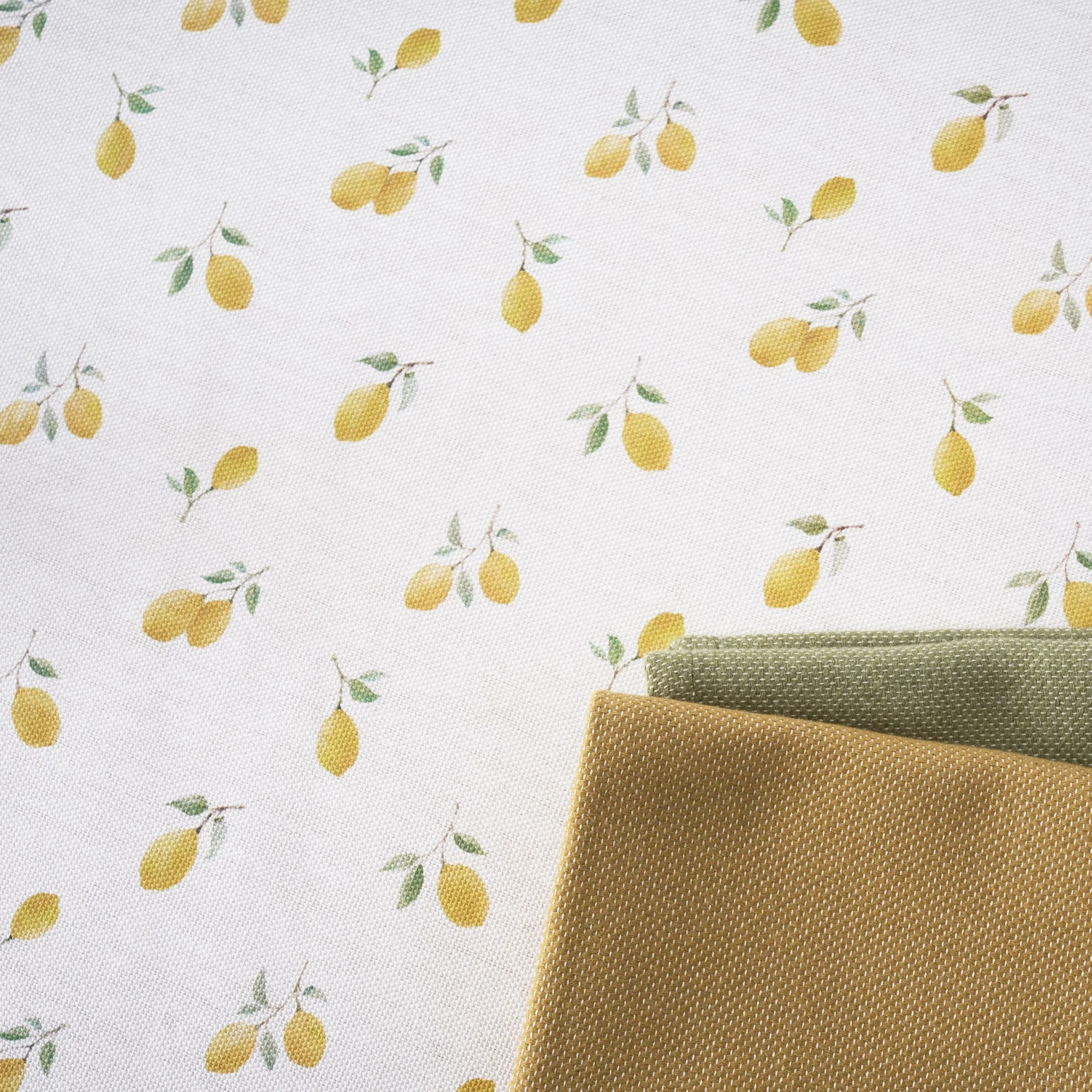 Lot de 2 serviettes jacquard Massaic Amber Gold