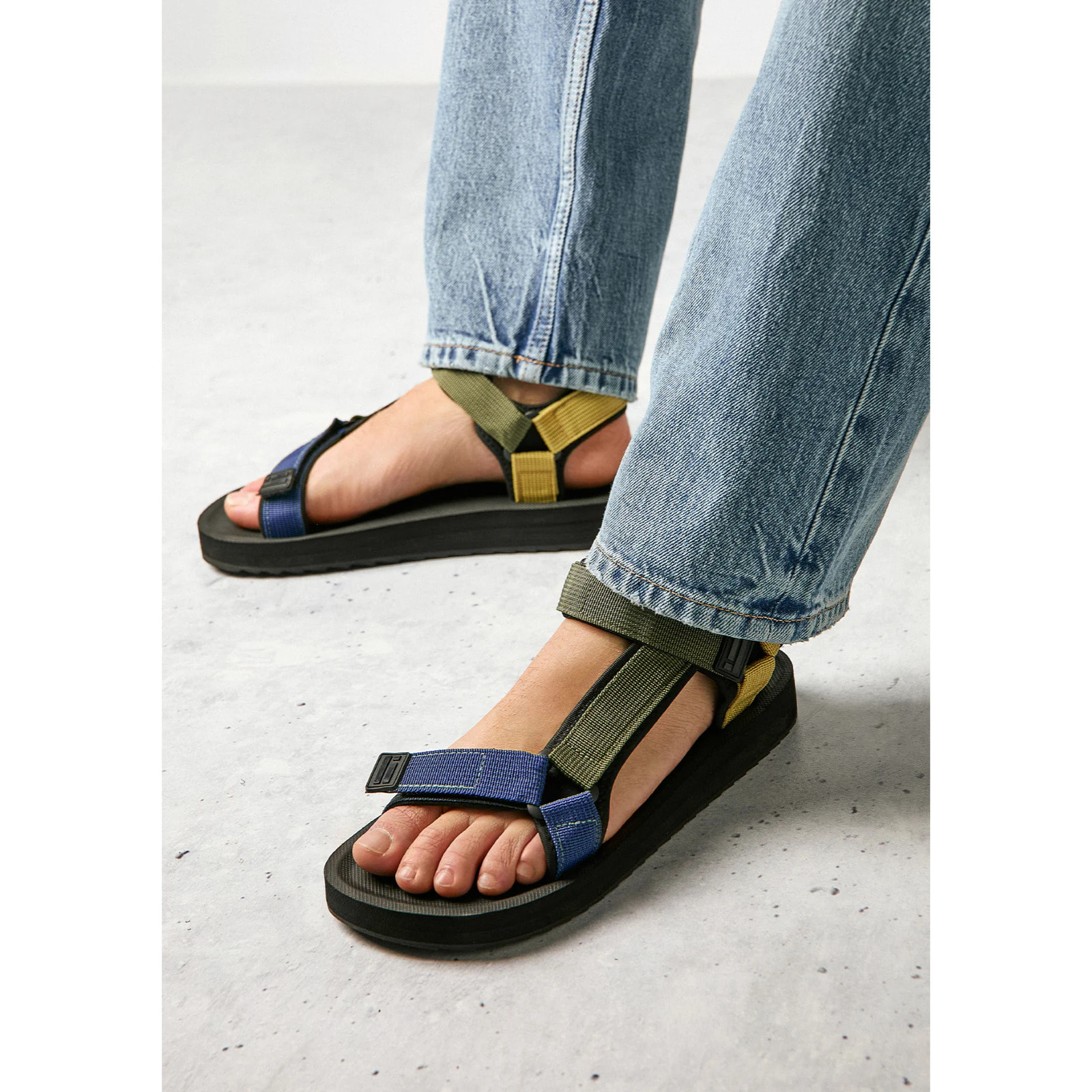 Sandalias de Hombre Forest Neo Khaki / Negro D.Franklin