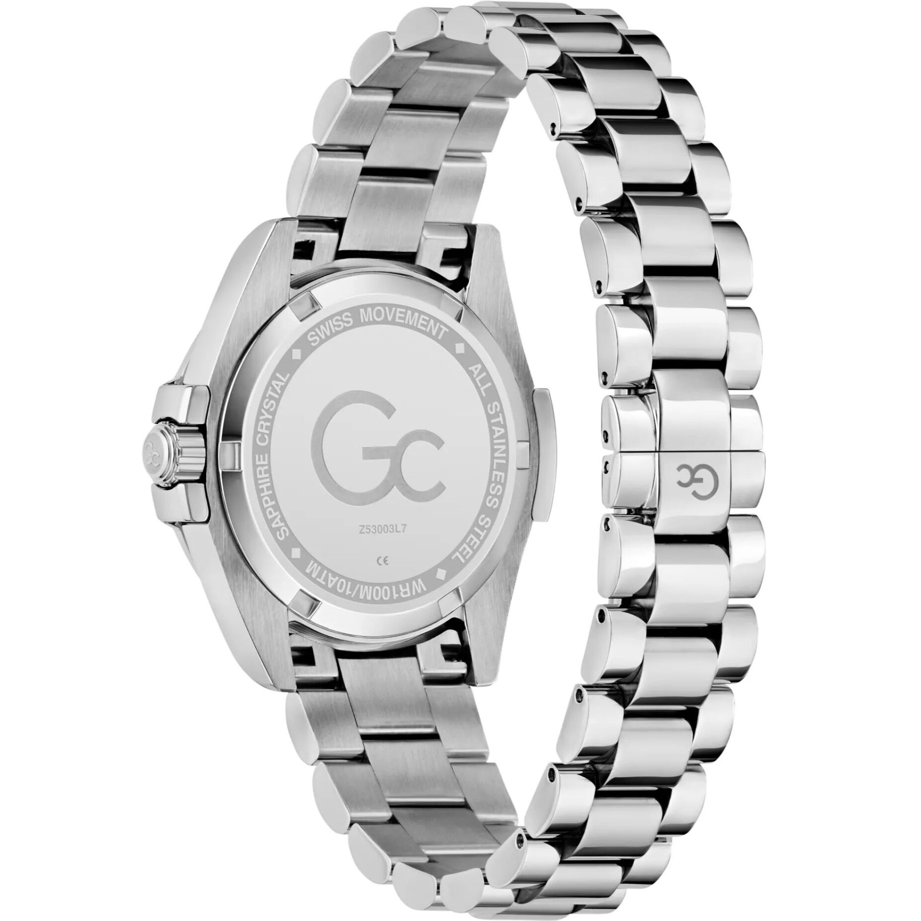 Reloj Gc Z53003L7 Mujer Analogico Cuarzo con Correa de Acero inoxidable