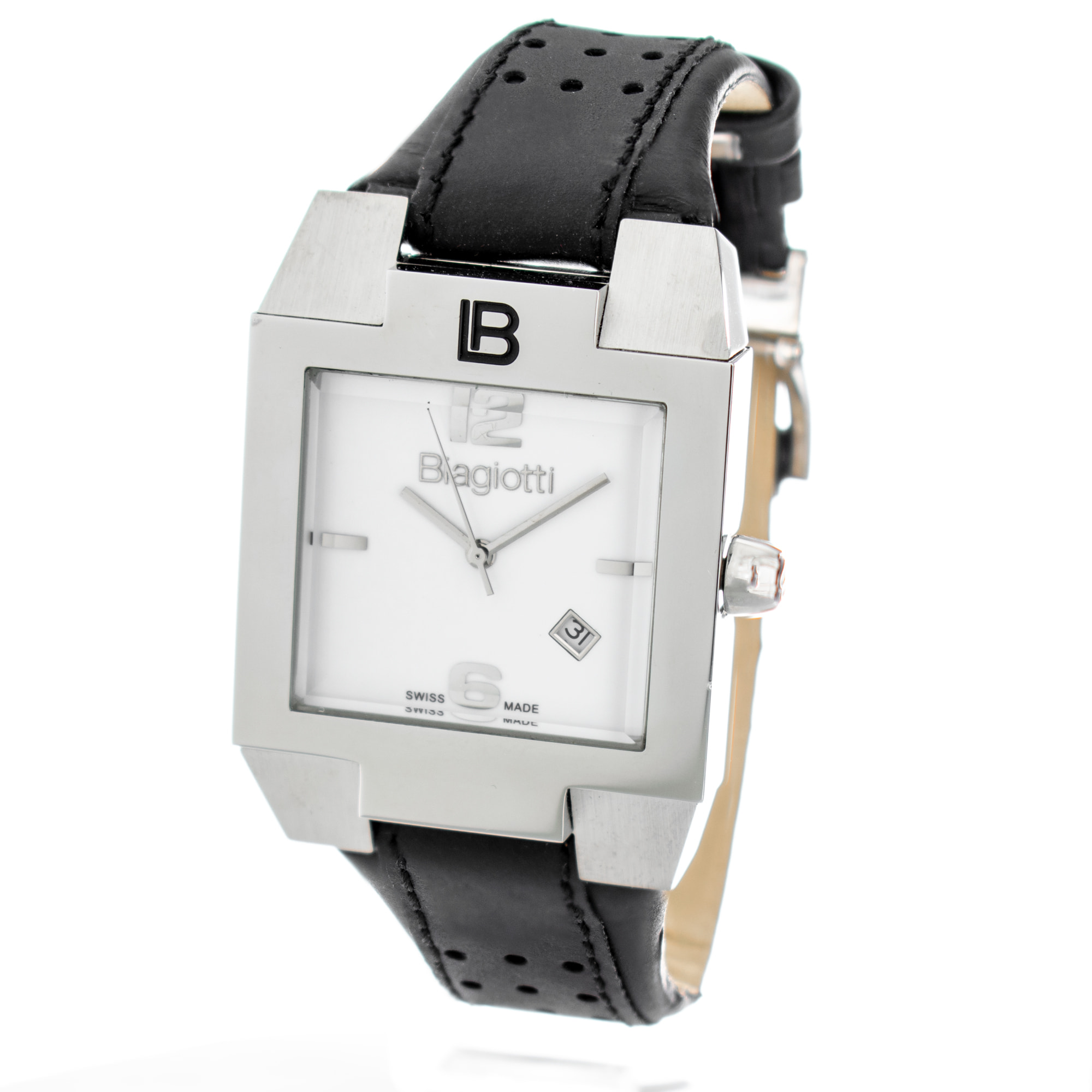 Reloj Laura Biagiotti LB0035M-BL Hombre Analogico Cuarzo con Correa de Piel