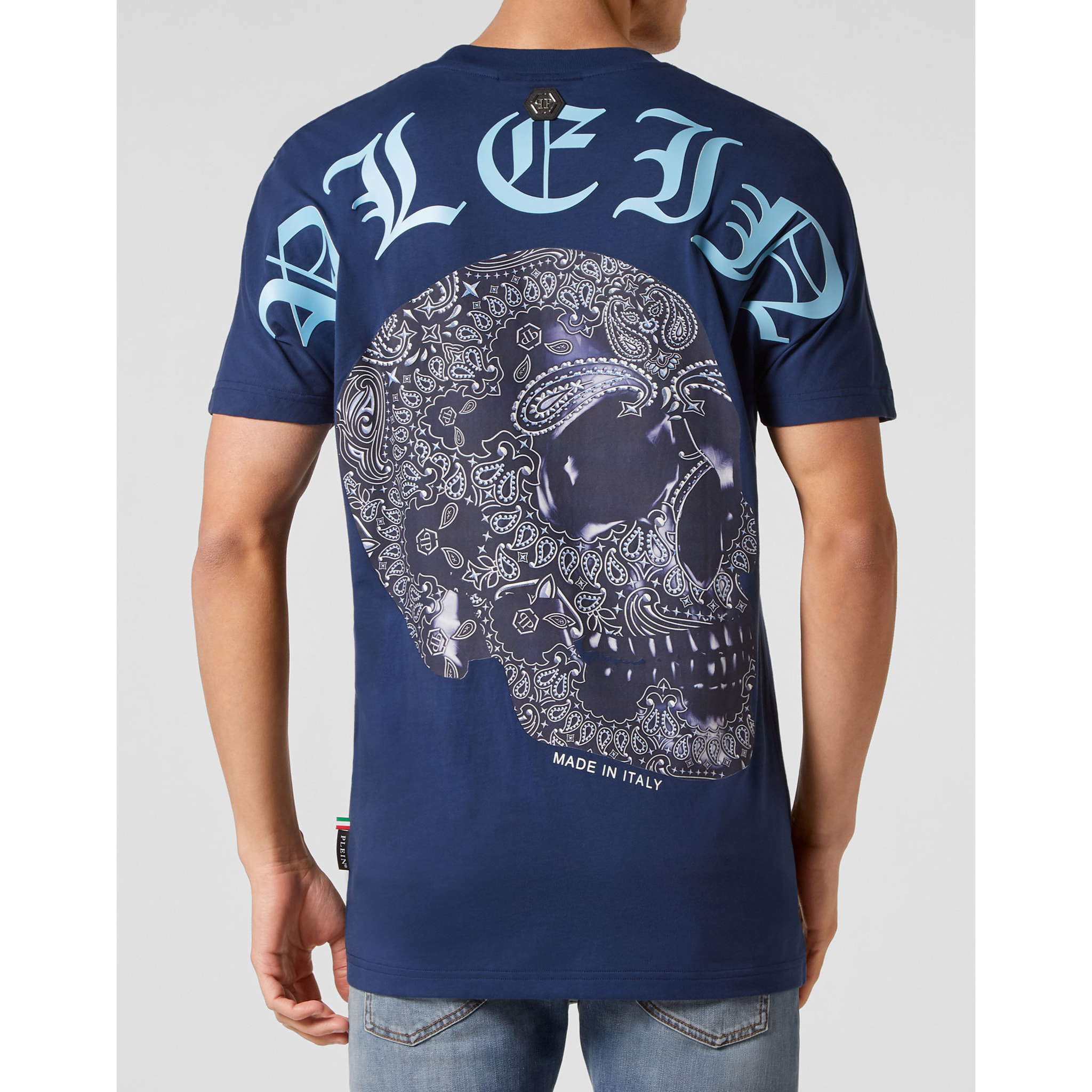 PHILIPP PLEIN T-Shirt Round Neck PAISLEY