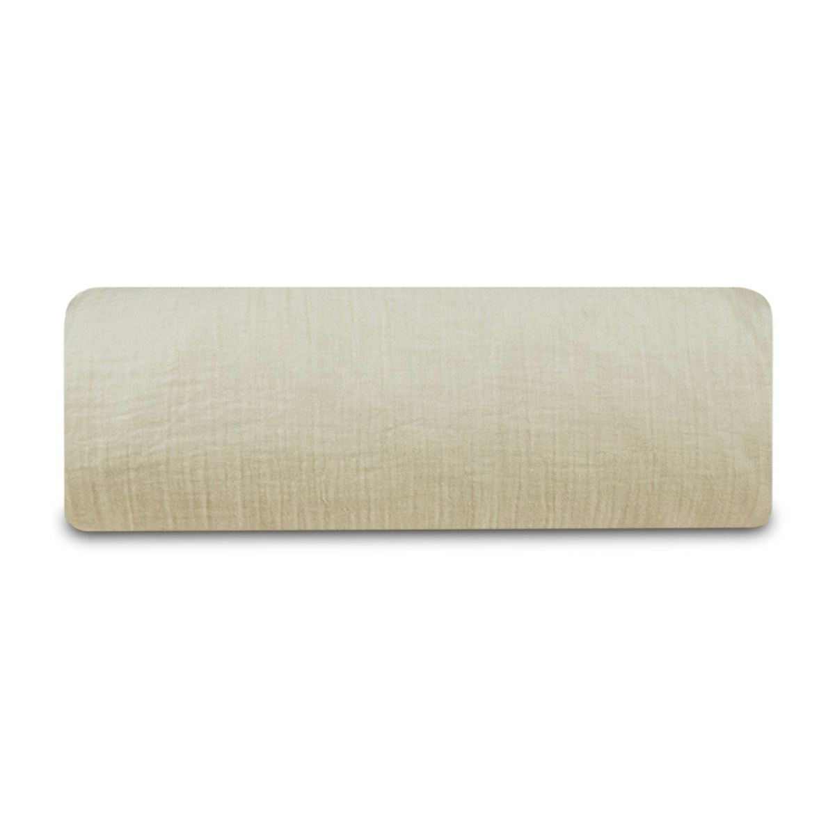 Drap-housse gaze de coton sable - LOUISE