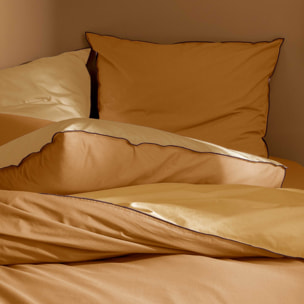 Taie d'oreiller en percale de coton lavé, DOUCEUR LAVÉE