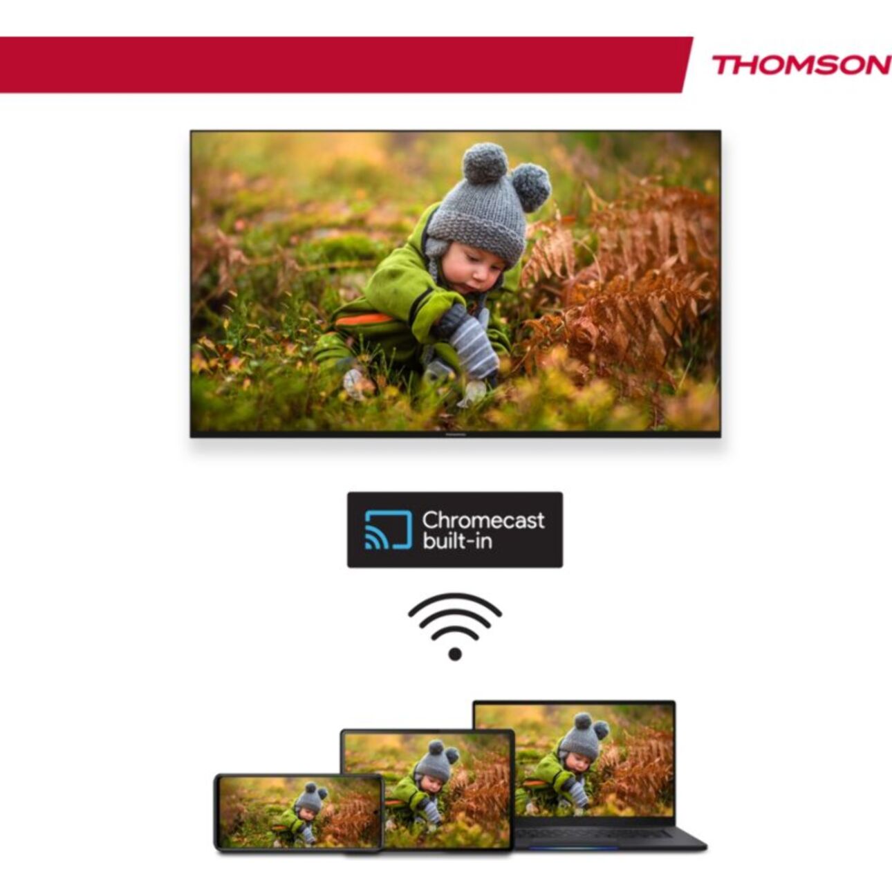 Passerelle multimédia THOMSON 145G Stick 4K avec GoogleTV