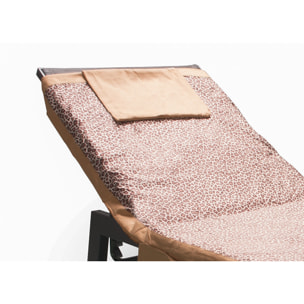 Telo Mare Lettino In Microfibra Disegno Tanzania