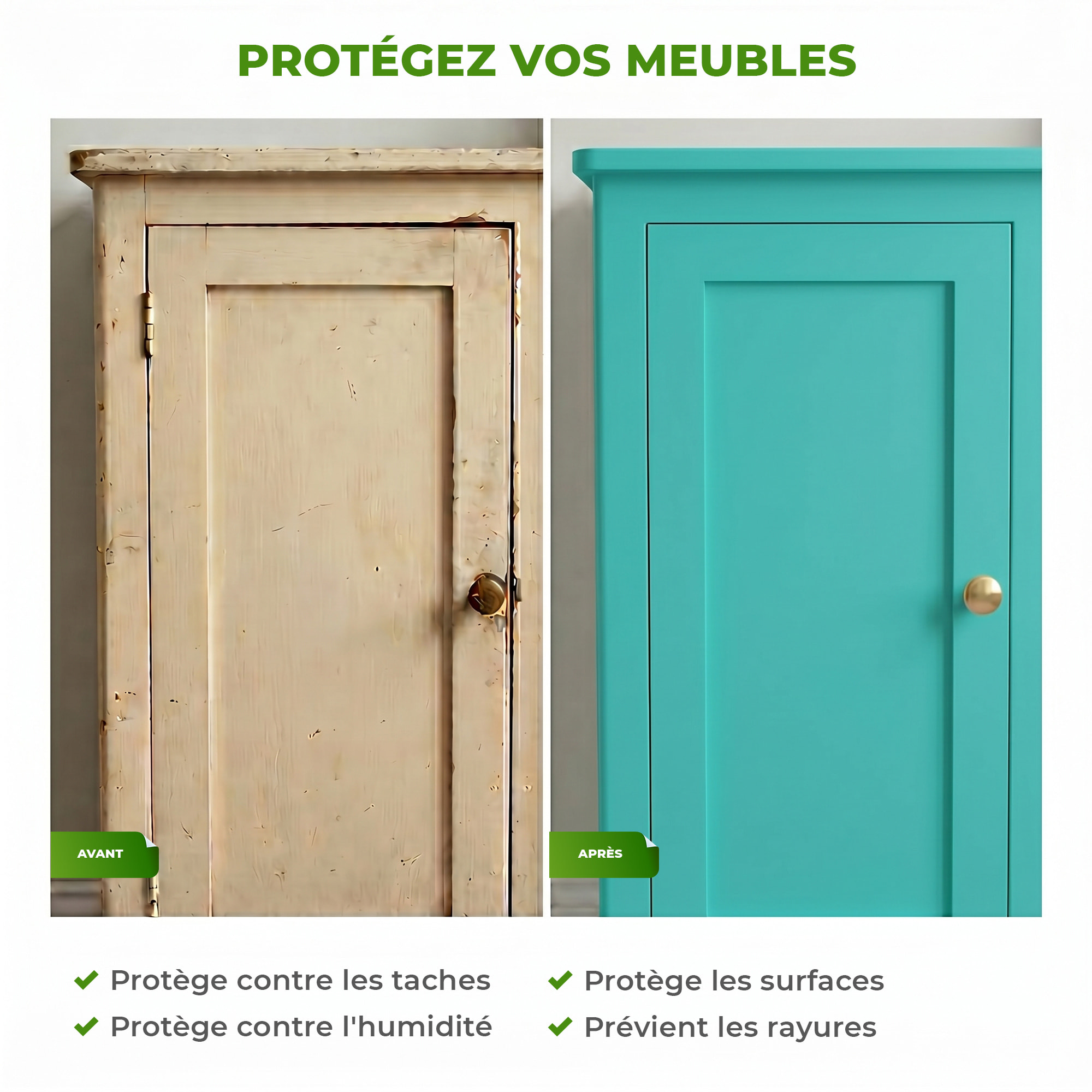 Rouleau adhésif décoratif Vinyle au Mètre - Turquoise - Sticker Lavable Imperméable Mur Cuisine Meubles