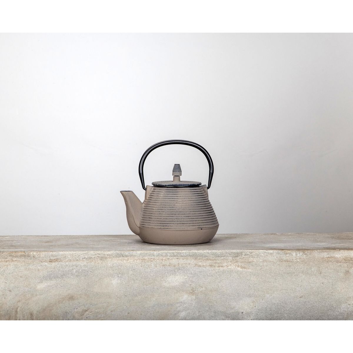 Théière en fonte grise 1L TRESOR D'ASIE