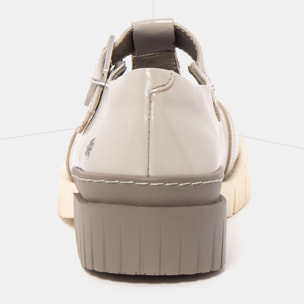 Zapatos 1834 NAPPA SHINNY CINDER /OXFORD color Cinder