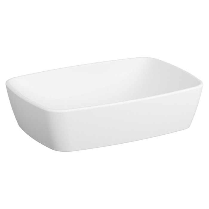 VitrA Shift 55x38 cm lavabo à poser sans trou de robinetterie (7075-003-0016)