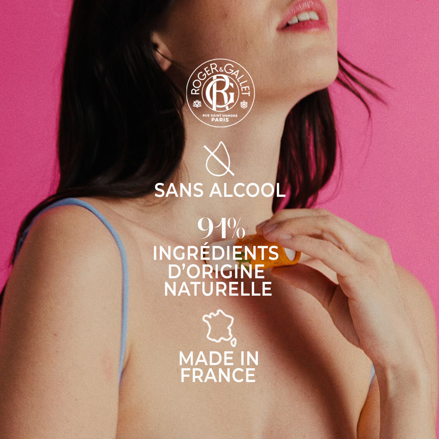 Rose - Parfum Solide Bienfaisant 5 g