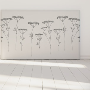 Tête de lit Végétal | Coloris Gris clair | Largeur au choix