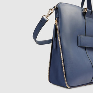 Piquadro Borsa da lavoro porta pc e porta iPad® con protezioni antiurto e anti RFID, espandibile