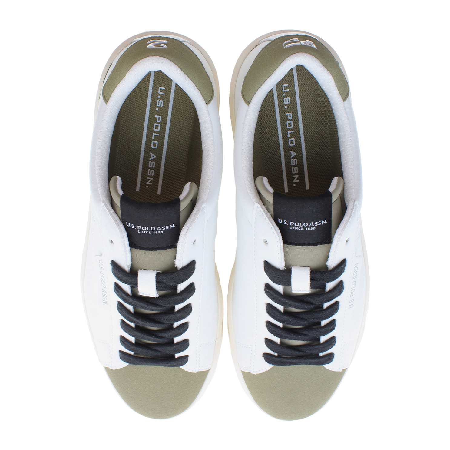 Sneakers U.S. Polo Assn Off White-Olive