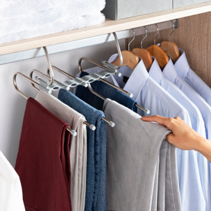 Cintre multiple pour pantalon 5 en 1 Havser InnovaGoods