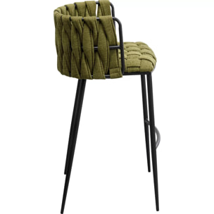 Tabouret de bar Saluti vert Kare Design